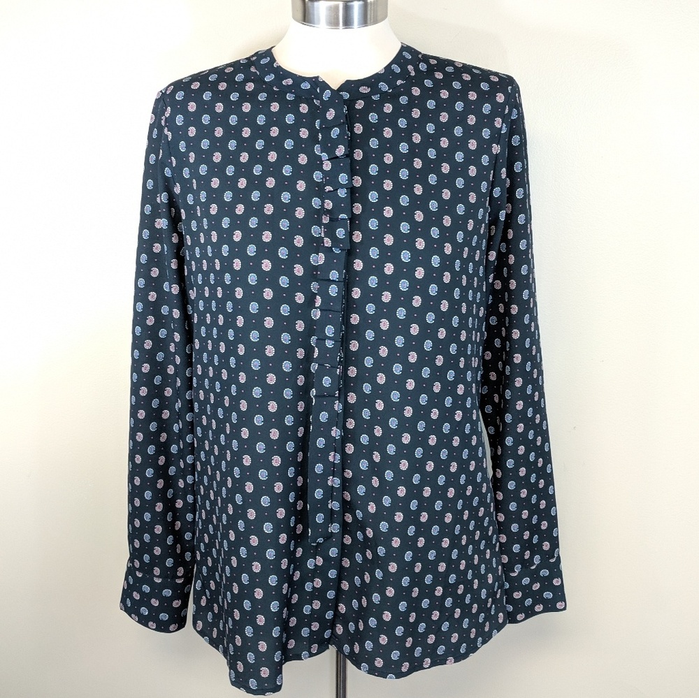 Banana Republic Mini-Paisley Blouse